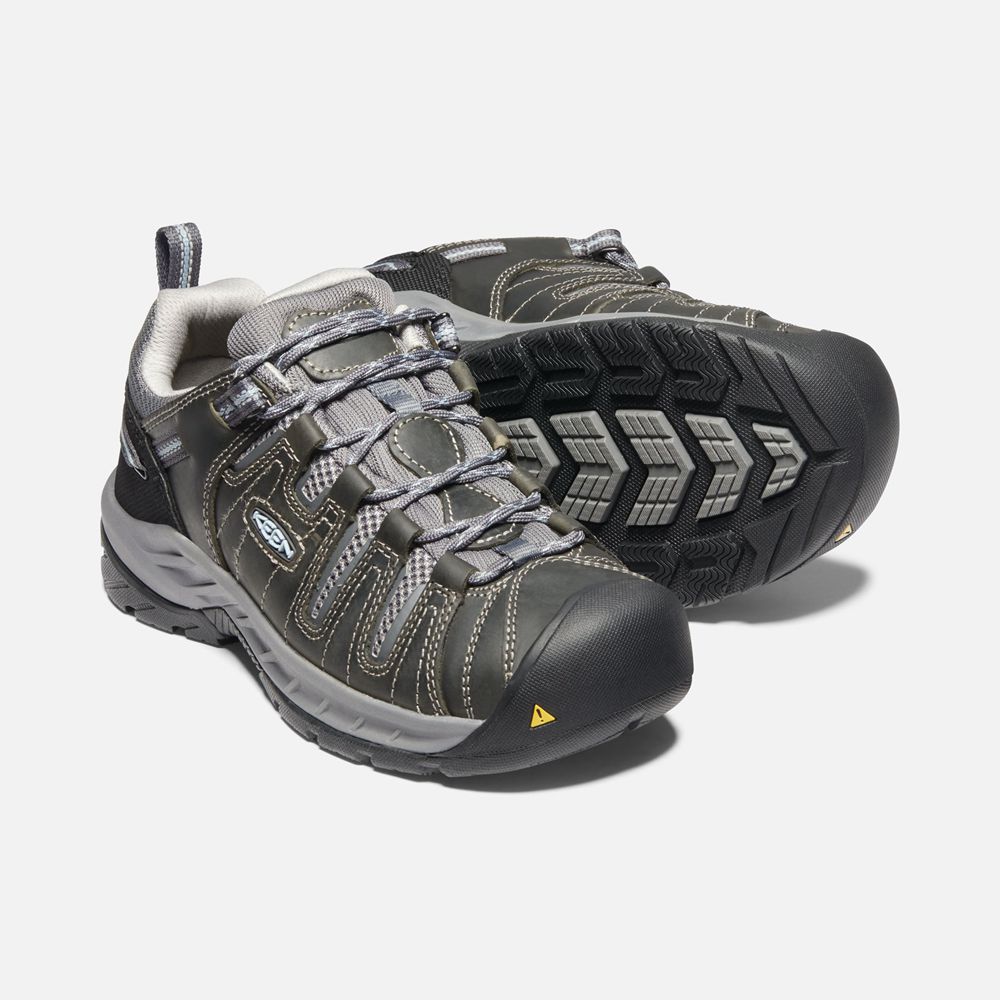 Keen Werkschoenen Dames Grijs - Flint Ii (Soft Toe) - 81572-RNHI